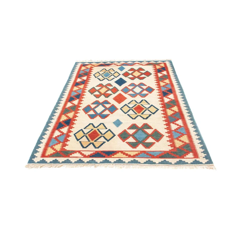 Kelim Teppich - Oriental 120 x 175 cm - beige