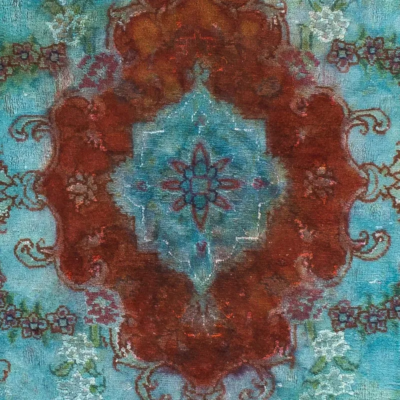 Orientteppich 77 x 124 cm - türkis