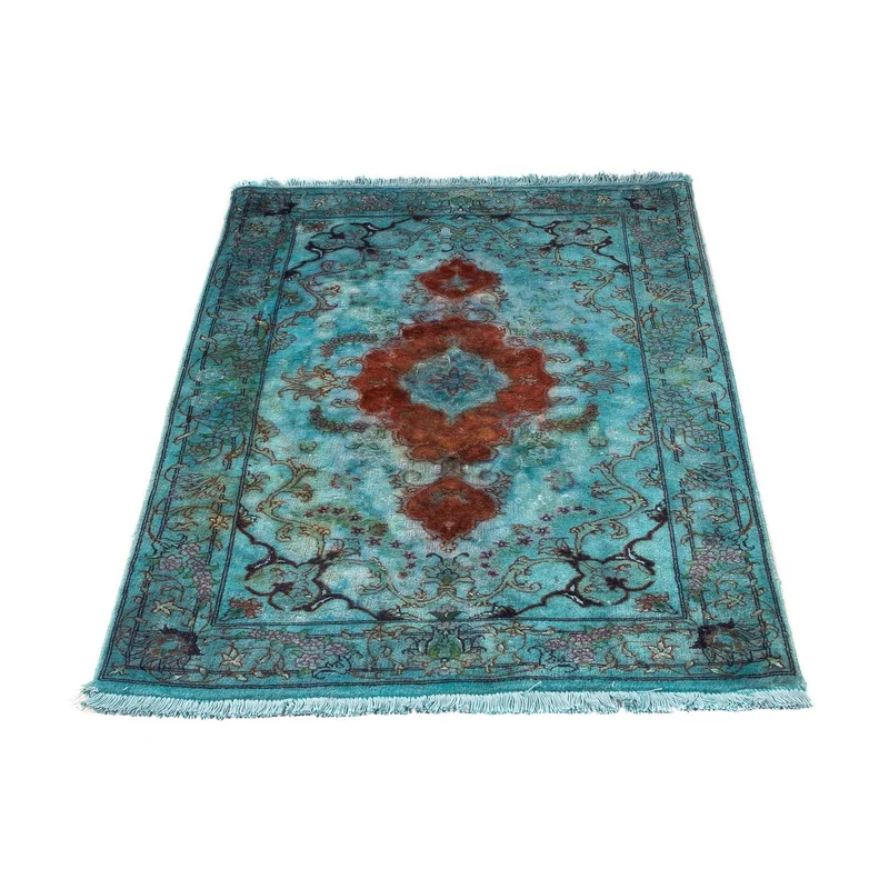 Orientteppich 77 x 124 cm - türkis