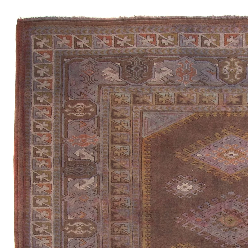 Orientteppich 200 x 285 cm - dunkelbraun