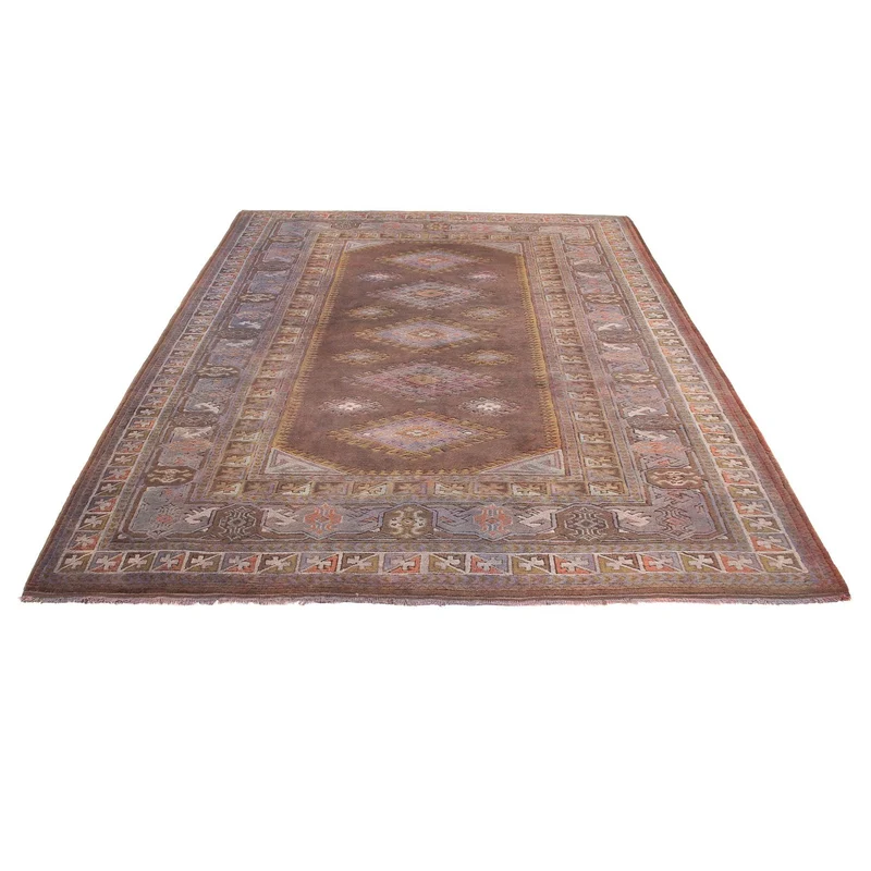 Orientteppich 200 x 285 cm - dunkelbraun