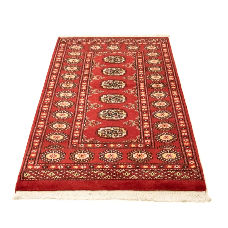 Afghan Teppich - Buchara 78 x 132 cm - rot