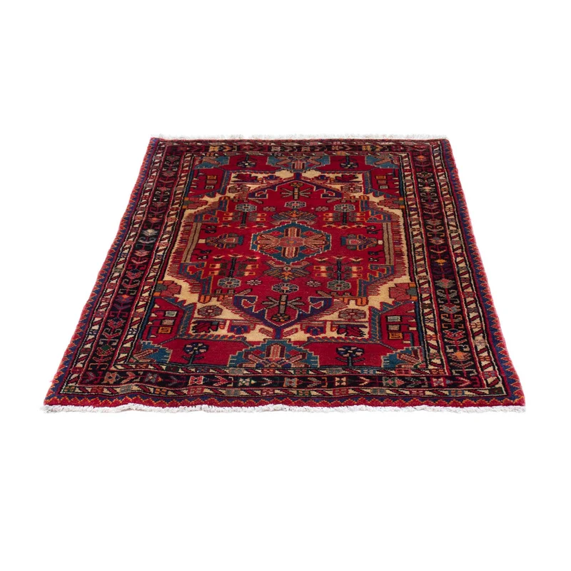 Perserteppich - Nomadic 93 x 125 cm - dunkelrot