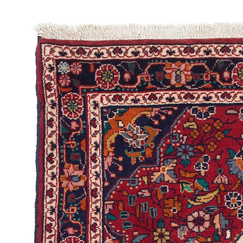 Perserteppich - Nomadic 88 x 128 cm - dunkelrot