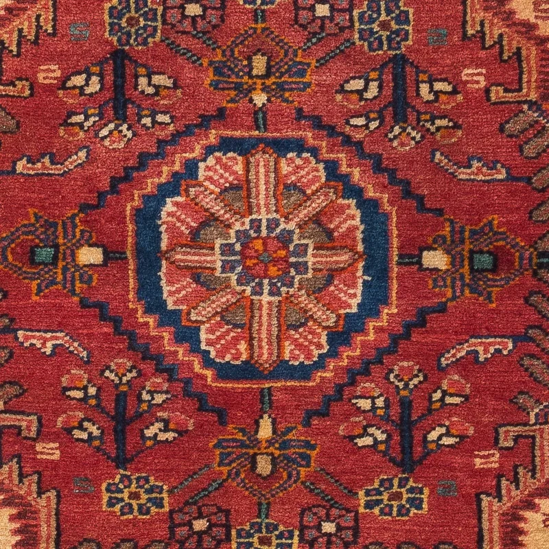 Perserteppich - Nomadic 90 x 124 cm - rot
