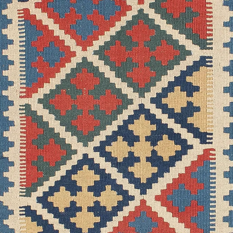 Kelim Teppich - Oriental 115 x 174 cm - blau