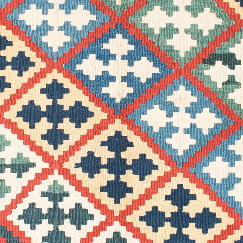 Kelim Teppich - Oriental 124 x 175 cm - blau