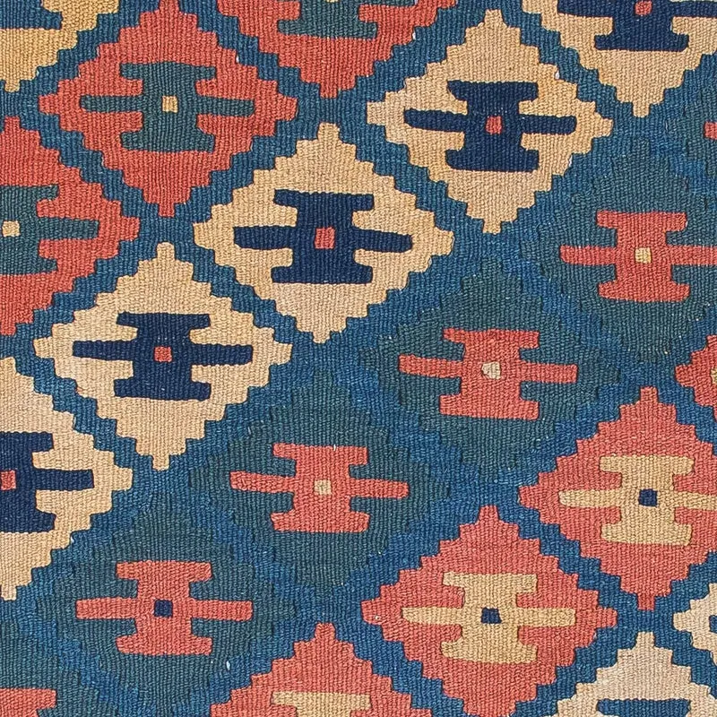 Kelim Teppich - Oriental 128 x 170 cm - mehrfarbig