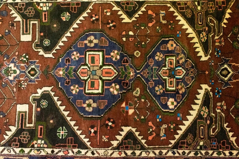 Perserteppich - Nomadic 107 x 295 cm - braun