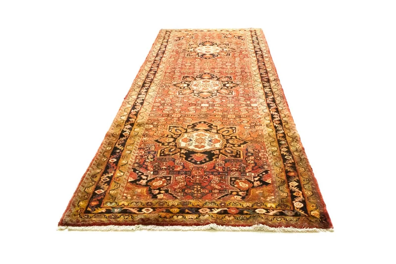 Perserteppich - Nomadic 119 x 352 cm - blau