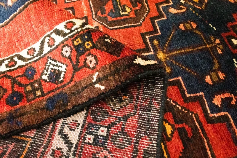 Perserteppich - Nomadic 105 x 305 cm - blau