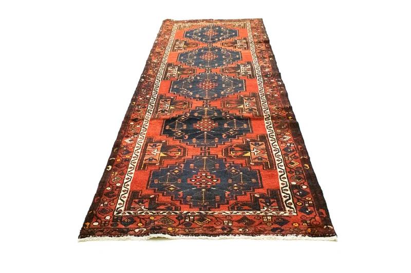 Perserteppich - Nomadic 105 x 305 cm - blau