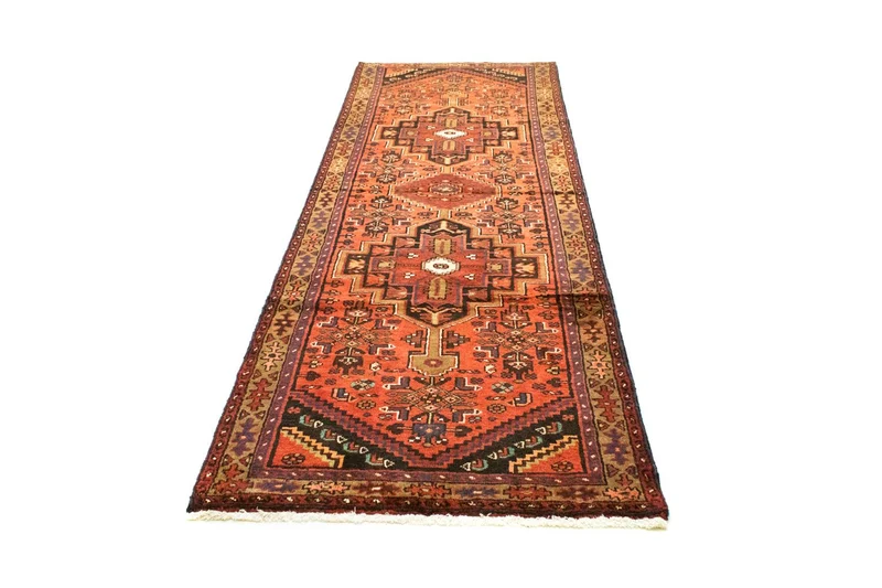 Perserteppich - Nomadic 103 x 290 cm - orange