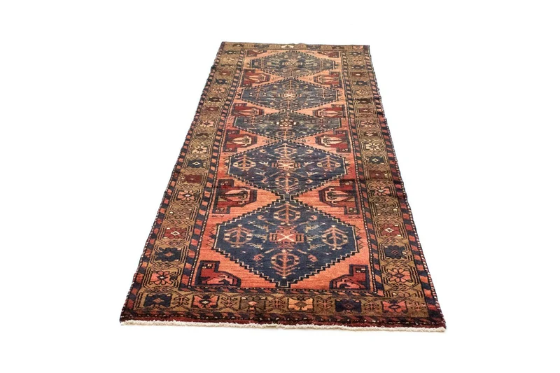Perserteppich - Nomadic 104 x 295 cm - blau