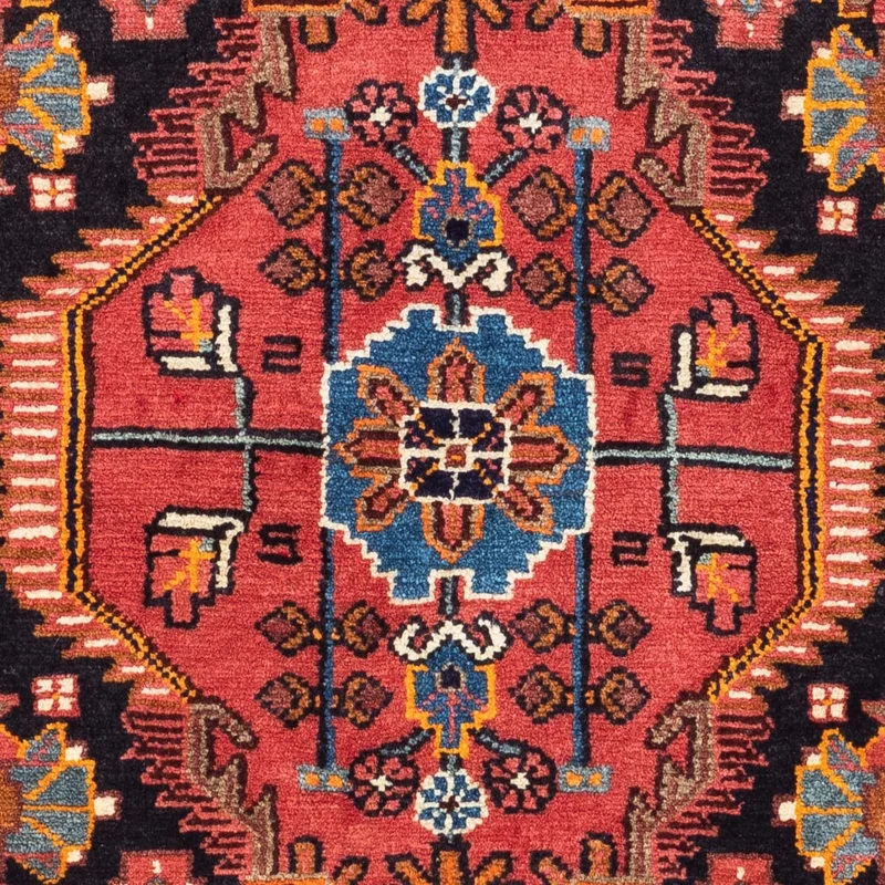 Perserteppich - Nomadic 80 x 122 cm - hellrot