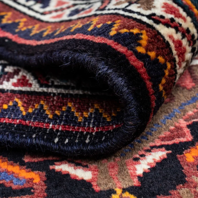 Perserteppich - Nomadic 83 x 118 cm - hellrot