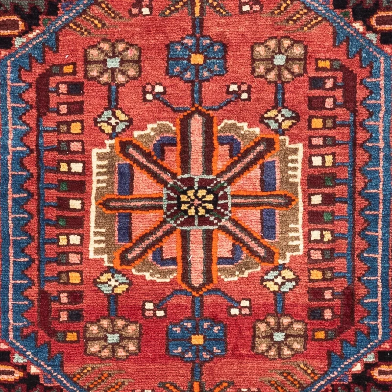 Perserteppich - Nomadic 82 x 119 cm - hellrot