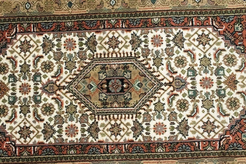 Orientteppich - Bidjar - Indus 74 x 141 cm - beige