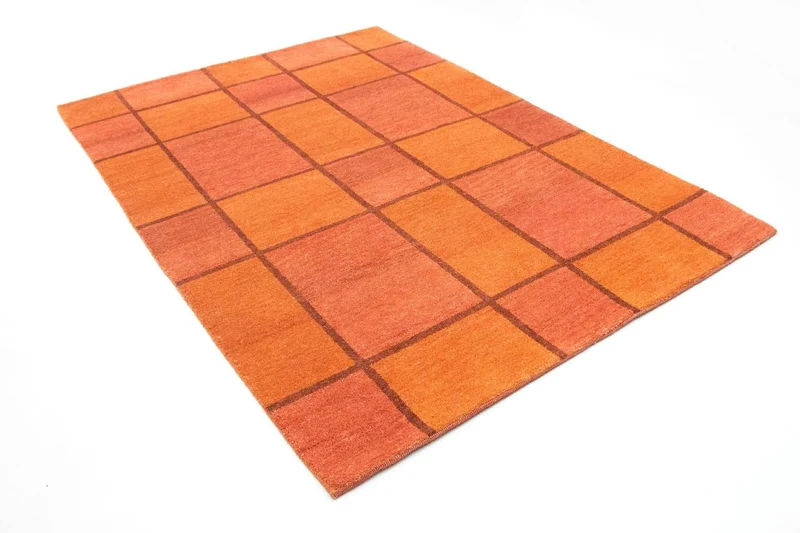 Gabbeh Teppich - Indus 168 x 239 cm - orange
