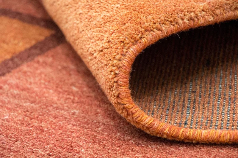 Gabbeh Teppich - Indus 168 x 239 cm - orange