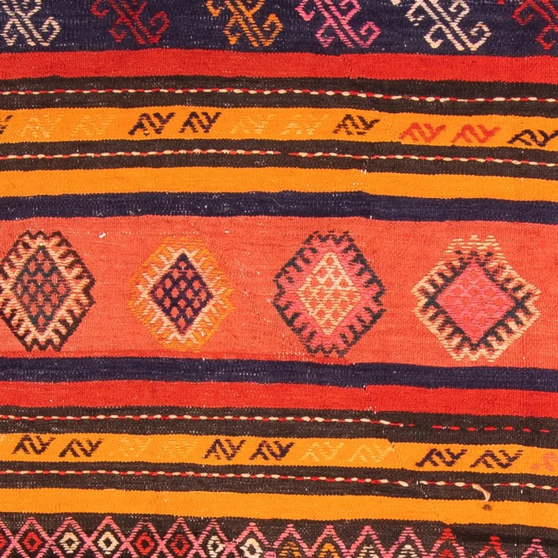 Kelim Teppich - Old 150 x 220 cm - mehrfarbig