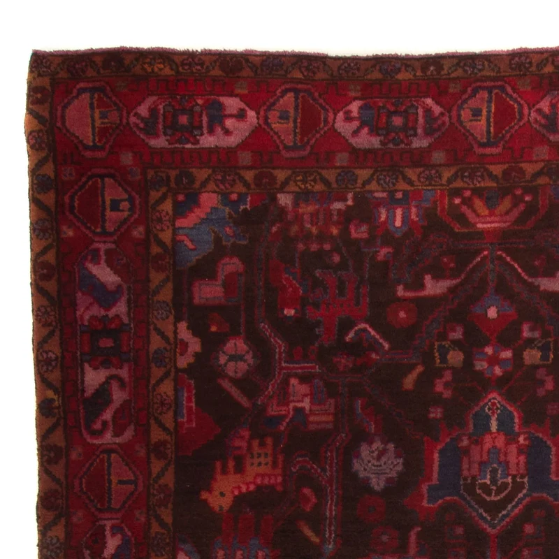 Orientteppich 180 x 330 cm - dunkelrot