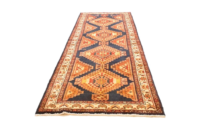 Perserteppich - Nomadic 120 x 320 cm - blau