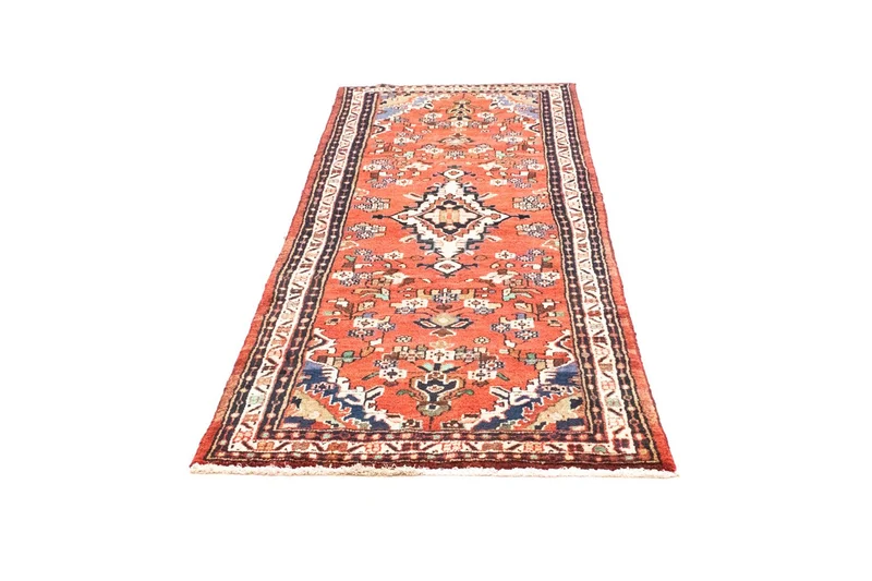 Perserteppich - Nomadic 97 x 273 cm - orange