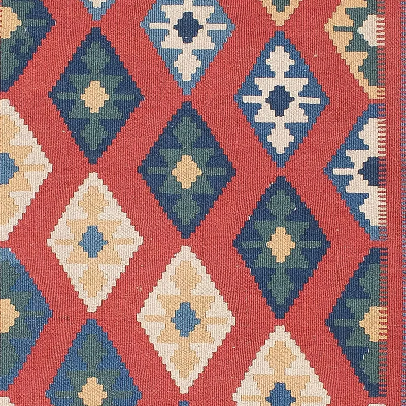 Kelim Teppich - Oriental 117 x 177 cm - blau