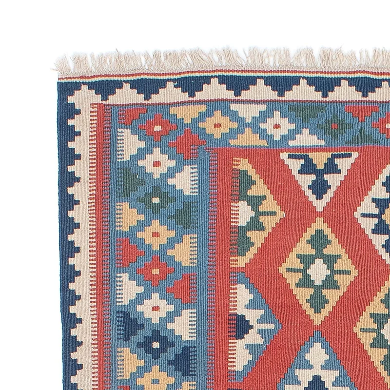 Kelim Teppich - Oriental 117 x 177 cm - blau