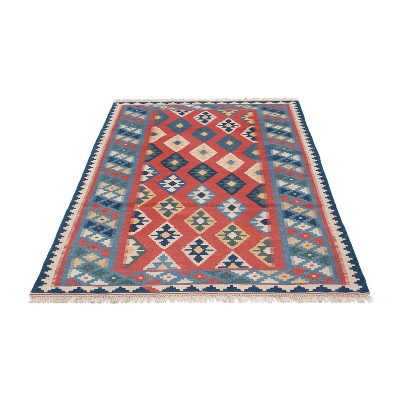 Kelim Teppich - Oriental 117 x 177 cm - blau
