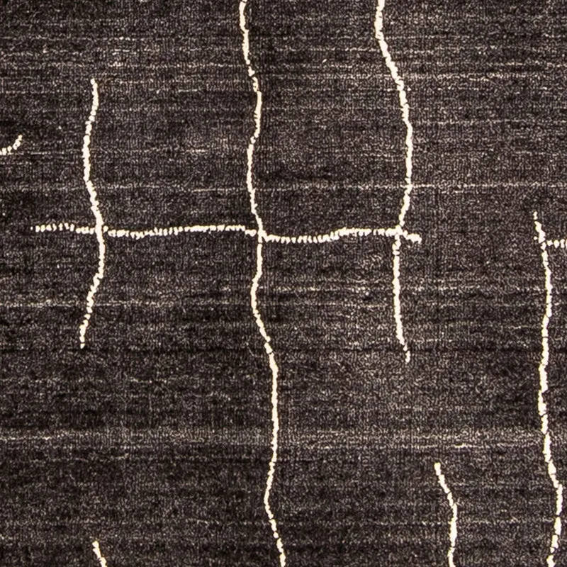 Gabbeh Teppich - Loribaft Indus 142 x 200 cm - dunkelbraun
