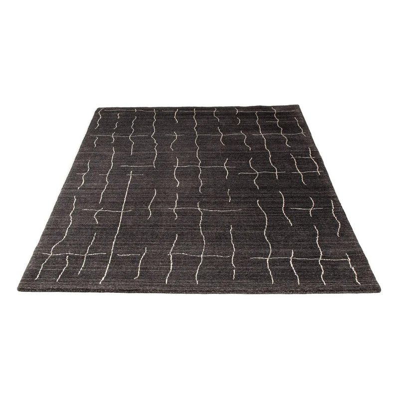 Gabbeh Teppich - Loribaft Indus 142 x 200 cm - dunkelbraun