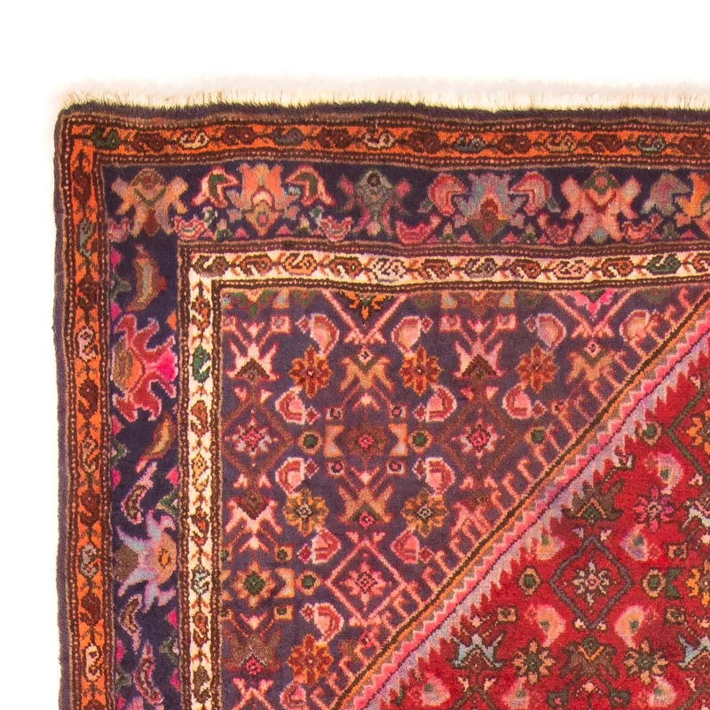 Orientteppich 128 x 222 cm - hellrot