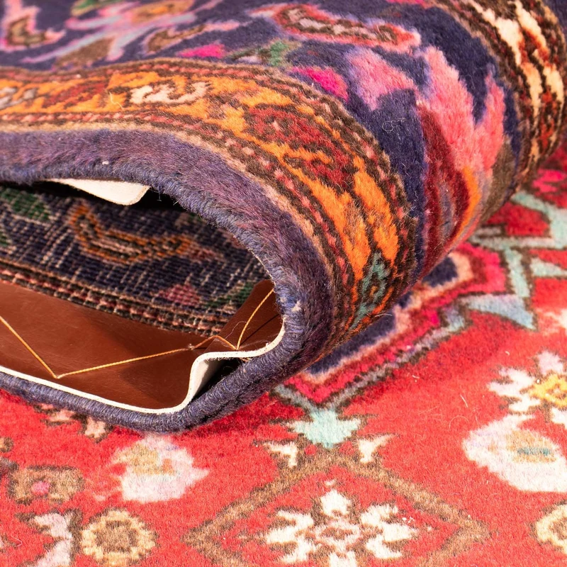 Orientteppich 128 x 222 cm - hellrot