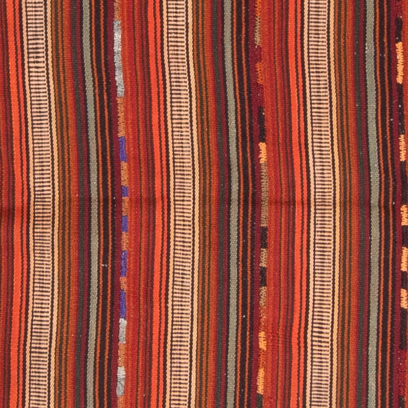 Kelim Teppich - Old quadratisch - 180 x 182 cm - mehrfarbig