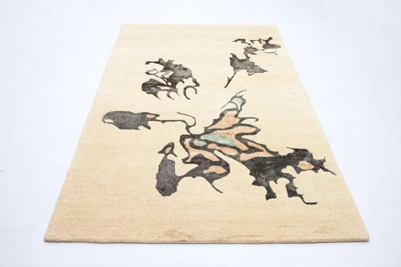 Designer Teppich 149 x 240 cm Teppich Wohnzimmer
