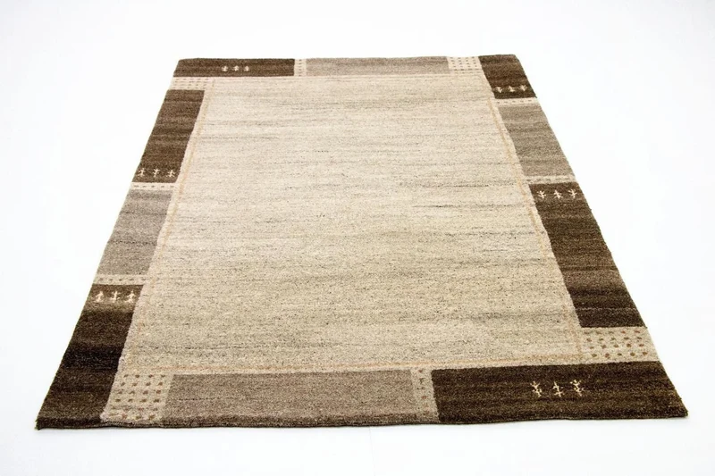 Gabbeh Teppich - Indus 139 x 200 cm - beige