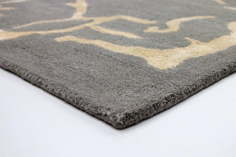 Designer Teppich 154 x 241 cm Wohnzimmer Teppich