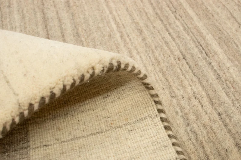 Gabbeh Teppich - Loribaft Indus 90 x 160 cm - beige