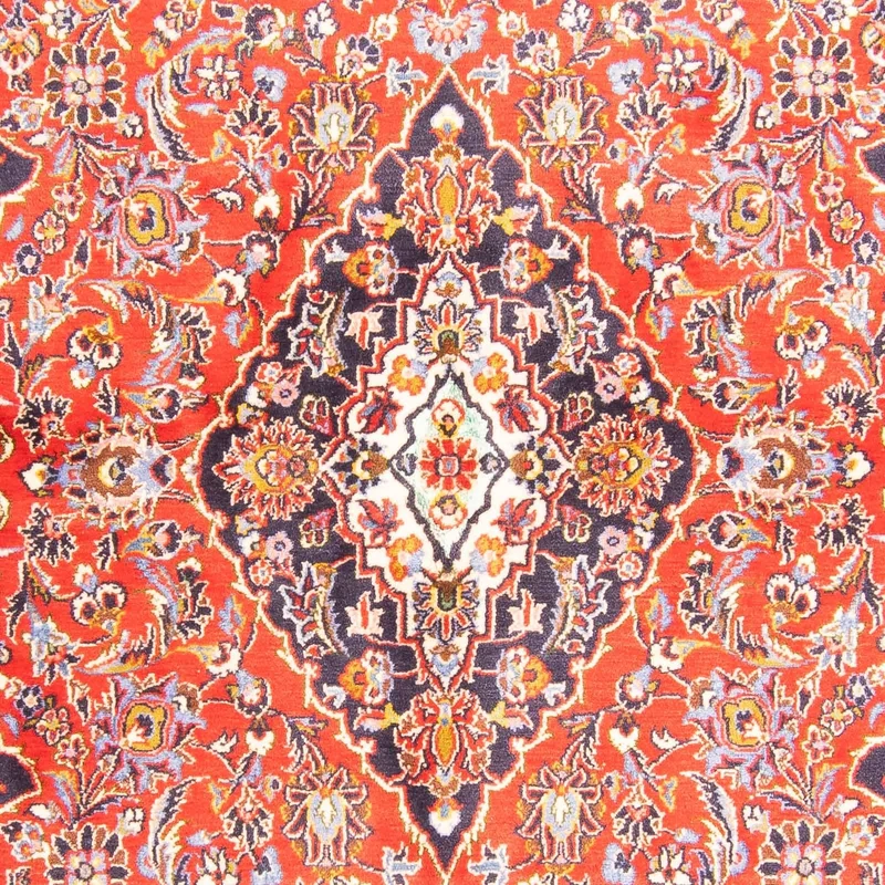 Perserteppich - Keshan 139 x 217 cm - hellrot