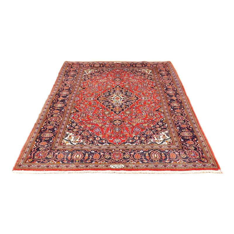 Perserteppich - Keshan 139 x 217 cm - hellrot