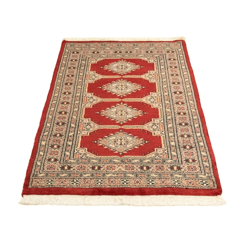 Afghan Teppich - Buchara 78 x 123 cm - rot
