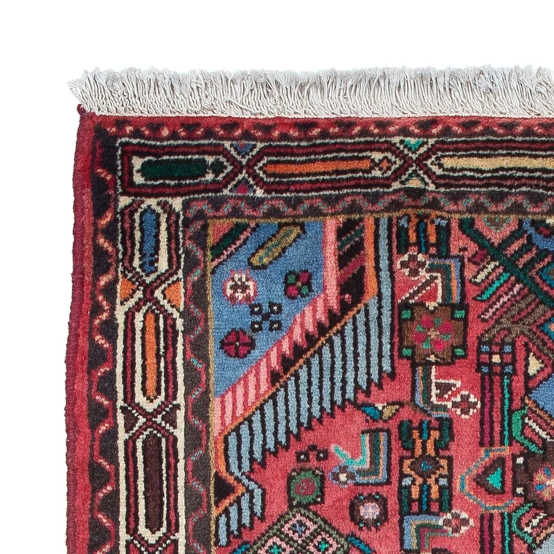 Perserteppich - Nomadic 80 x 134 cm - rot