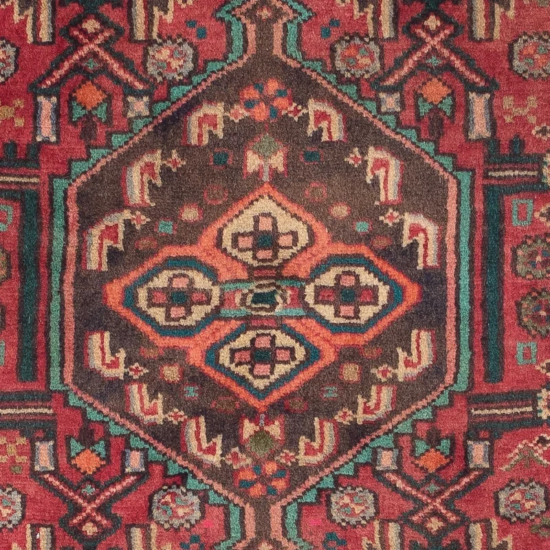Perserteppich - Nomadic 82 x 130 cm - hellrot