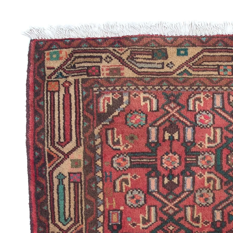 Perserteppich - Nomadic 82 x 130 cm - hellrot