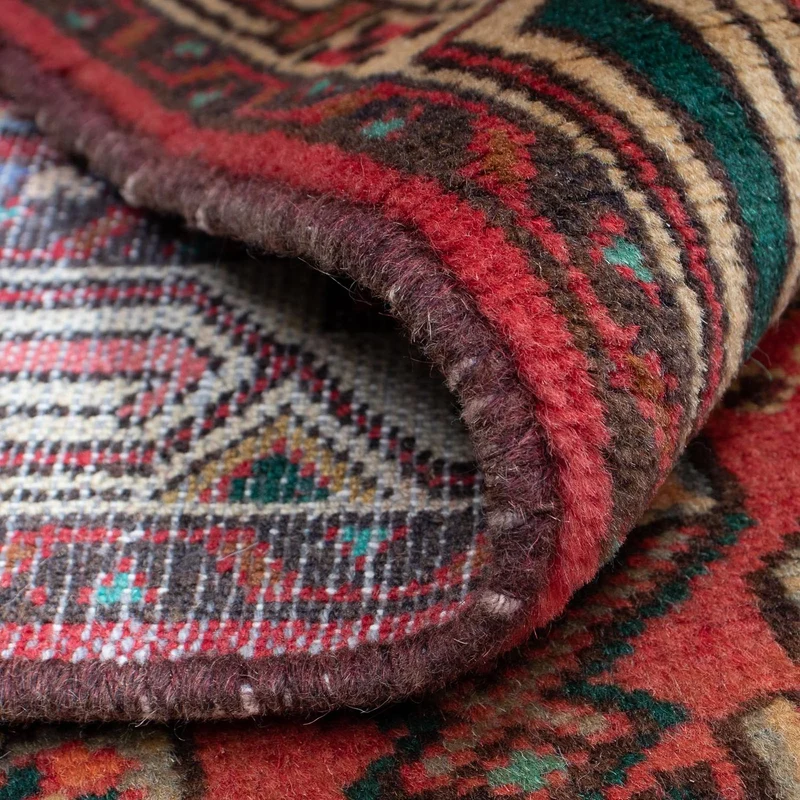 Perserteppich - Nomadic 82 x 130 cm - hellrot