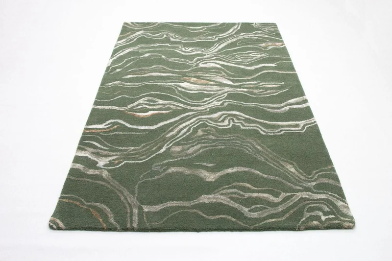 Designer Teppich 153 x 242 cm Teppich Wohnzimmer