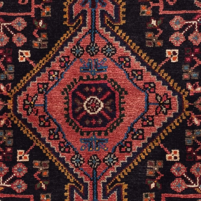 Perserteppich - Nomadic 85 x 130 cm - dunkelblau