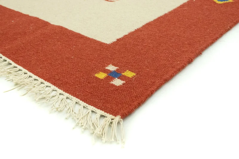 Kelim Teppich - Trendy 200 x 300 cm - beige